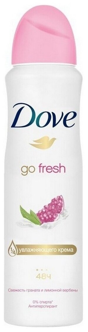 Dove Антиперспирант-аэрозоль Go Fresh Пробуждение чувств, 150 мл