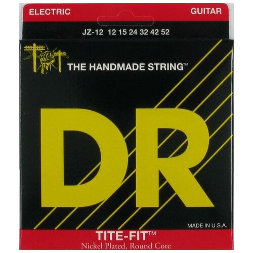 Струны для электрогитары DR String JZ-12 струны для электрогитар dr jh 10 56 tite fit