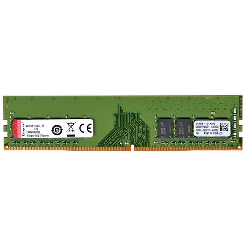 Оперативная память Kingston ValueRAM 8 ГБ DDR4 2666 МГц DIMM CL19 KVR26N19S8/8 оперативная память kingston ddr4 dimm valueram rtl pc4 21300 2666mhz 16gb kvr26n19s8 16