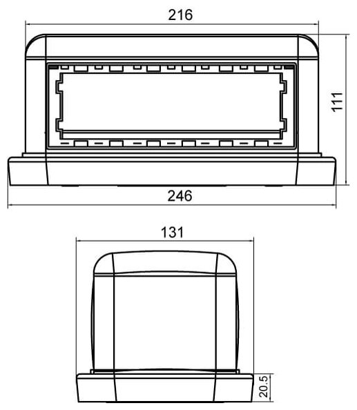 Башенка напольная BUS 12мод. черн. DKC 09090