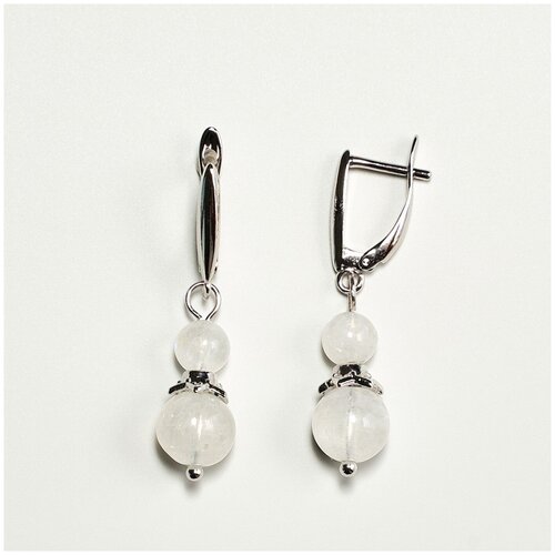 Серьги из лунного камня 