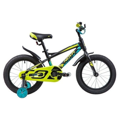 Велосипед 16 Детский Novatrack Tornado 2020 Количество Скоростей 1 Рама Алюминий 105 Черный NOVATRACK арт 165ATORNADO BK9 1728100₽