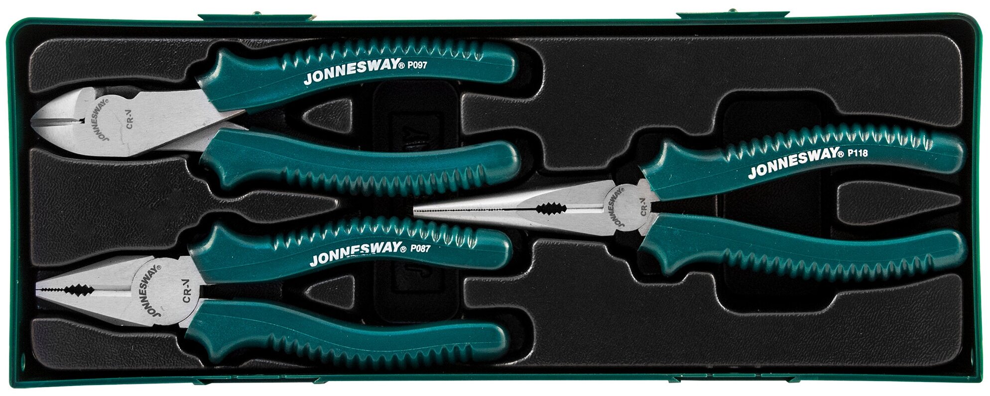 Комплект шарнирно-губцевого инструмента Jonnesway P0803ST (P0803SP)