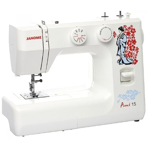 Швейная машина Janome Ami 15, белый швейная машинка janome 5500