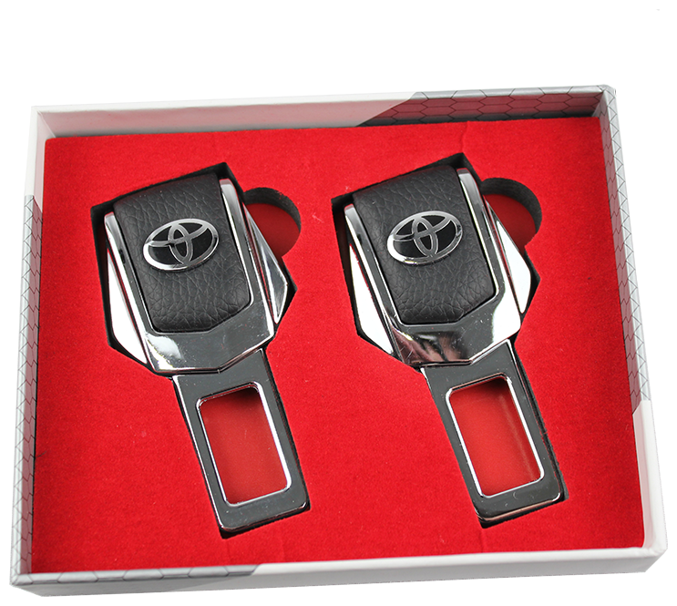 Заглушки для ремня безопасности с логотипом Тойота (Toyota)