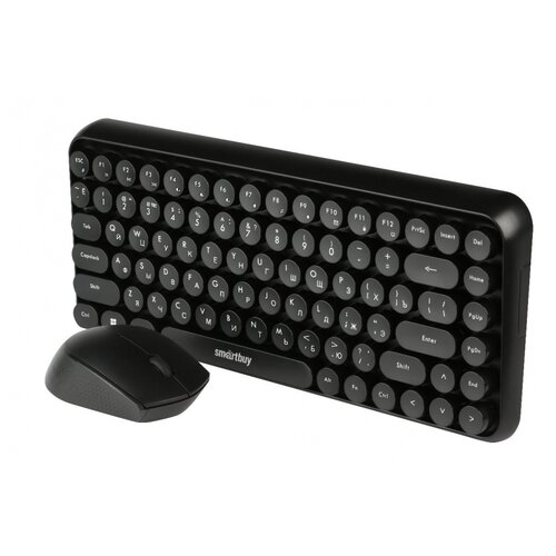 Комплект клавиатура + мышь SmartBuy 626376AG Black, черный