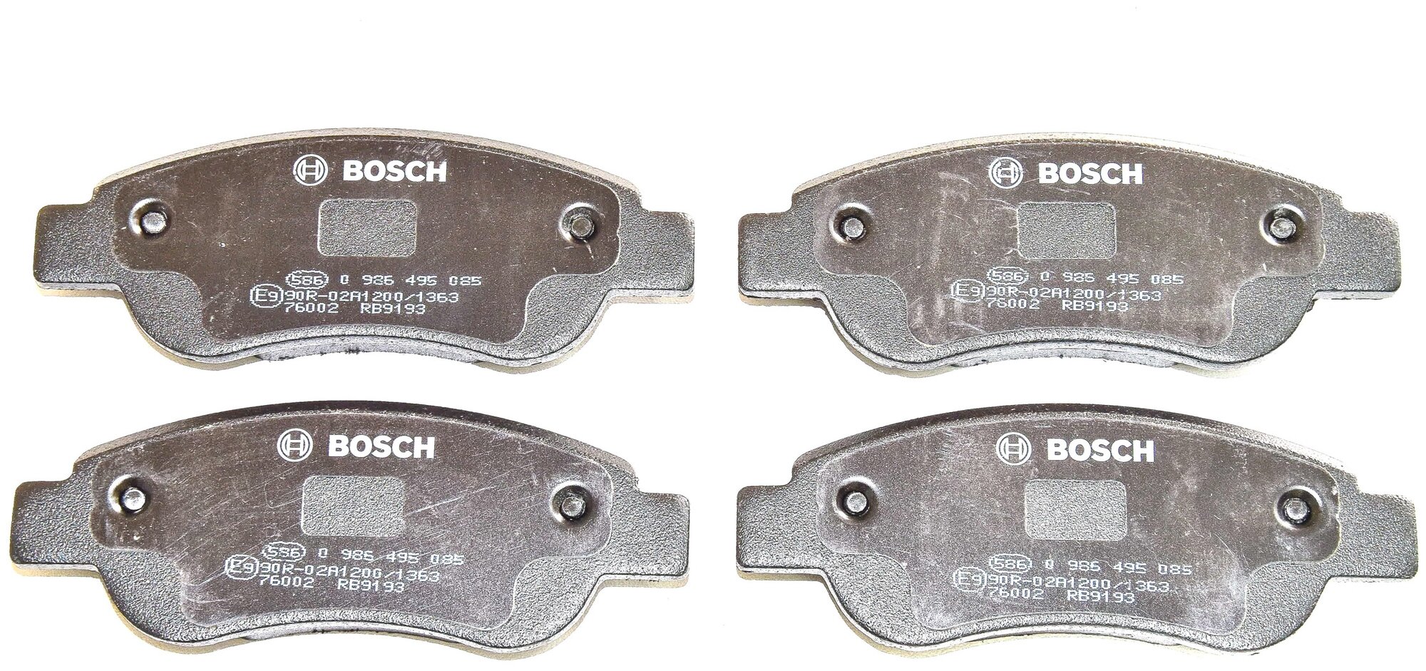 Колодки тормозные дисковые Premium 2 BOSCH 0986495085