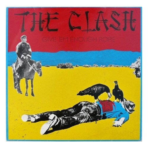 виниловая пластинка the clash – give em enough rope lp Старый винил, CBS, CLASH - Give 'Em Enough Rope (LP , Used)