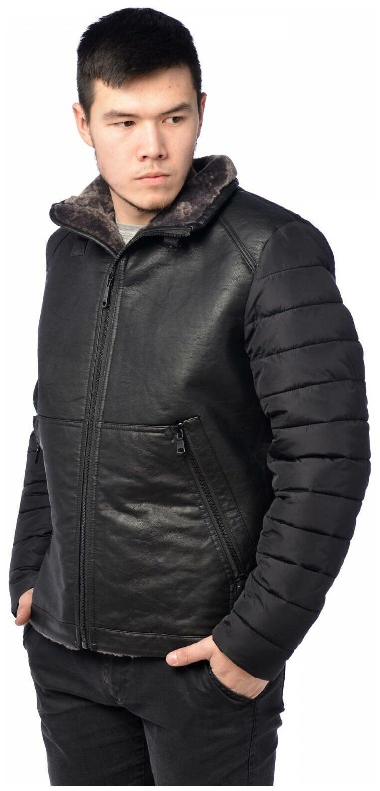 Зимняя куртка мужская FANFARONI 18141 размер 54 