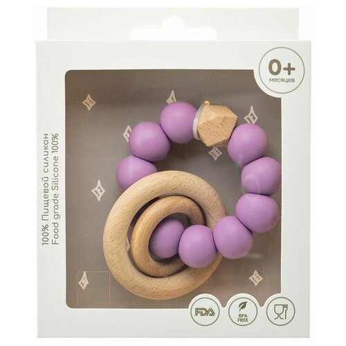 Miyoumi / Круговой грызунок прорезыватель - Lavender