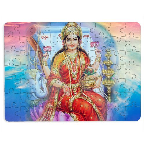 фото Пазлы coolpodarok индийская богиня.2 13х18см 63 эл. магнитный