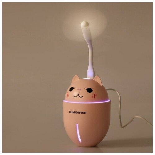 Увлажнитель воздуха LuazON HM-2 ультразвуковой 400 мл 2 Вт портативный микс 133900₽