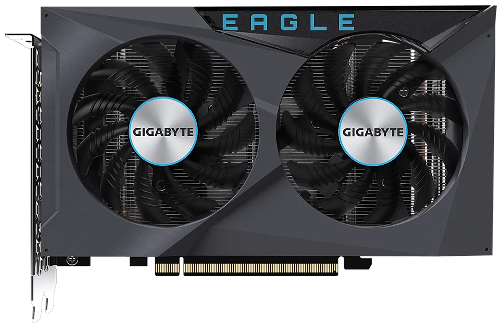 Видеокарта GIGABYTE Radeon RX 6500 XT EAGLE 4G (GV-R65XTEAGLE-4GD), Retail