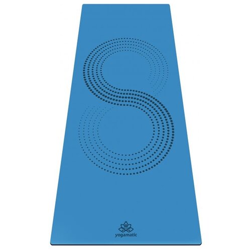 фото Каучуковый йога коврик для йоги infinity 185*68*0,4 см yogamatic