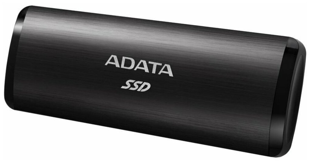 Твердотельный диск 256GB A-DATA SE760, External, USB 3.2 Type-C, [R/W -1000/- MB/s] 3D-NAND, черный