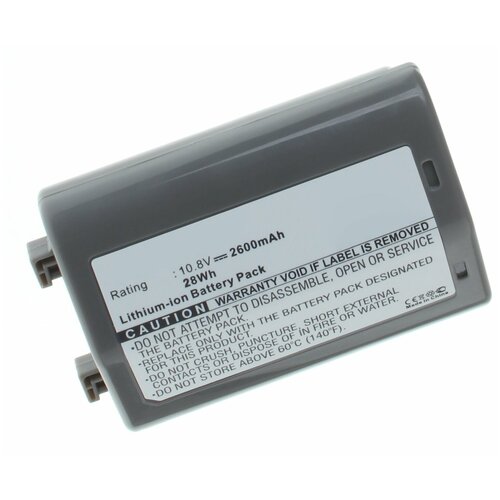 Аккумулятор iBatt iB-B1-F200 2600mAh для Nikon EN-EL18, аккумуляторная батарея ibatt ib a1 f200 2600mah для камер nikon en el18