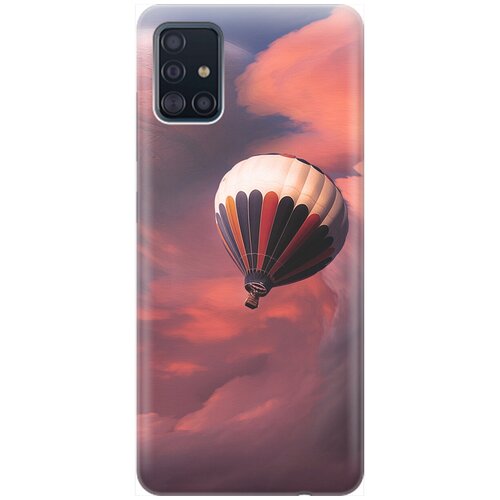 фото Re:pa накладка transparent для samsung galaxy a51 с принтом "воздушный шар и волшебство"
