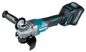 <b>Аккумуляторная</b> УШМ Makita GA013GM101 Li-Ion 4.0 А·ч 40 <b>В</b> x2 кейс, 125 мм УШМ акк б/щет, ф125мм, 40В,
