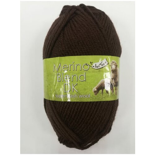 Пряжа Merino Blend DK Superwash Wood, 1шт /100% Шерсть супервош, 50 г, 104 м