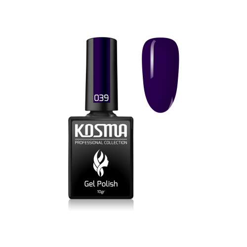 KOSMA гель-лак для ногтей Gel Polish, 10 мл, 10 г, 039