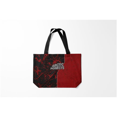 фото Сумка-шоппер / 46х35 см / рок / arctic monkeys burnettie