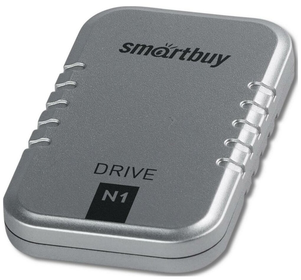 Внешний SSD накопитель Smartbuy N1 Drive 1 Тб скорость 500 мбс серебристый