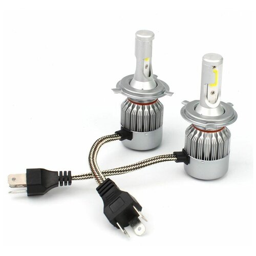 Светодиодные лампы C6 Led Headlight 36W/6500K/3800lm/H4 пара