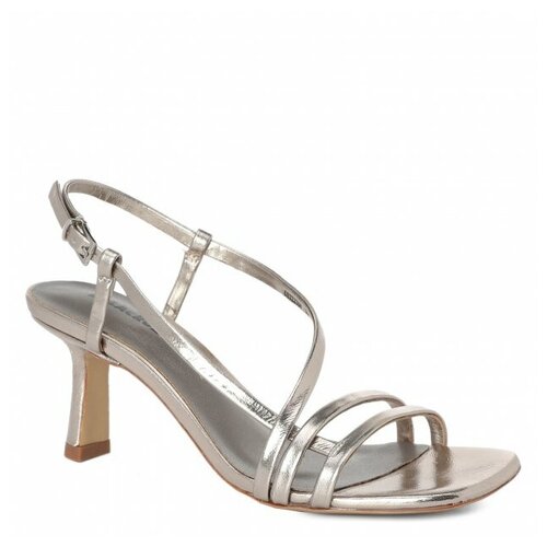 фото Босоножки lola cruz 083z23bk платиновый, размер 36