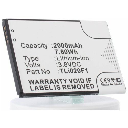 аккумулятор tli020f1 tli020f для alcatel Аккумулятор iBatt iB-B1-M737 2000mAh для Alcatel, Orange, TCL, Vodafone TLi020F1, TLi019B1, TLi019B2, TLi020F2, TLi020G1