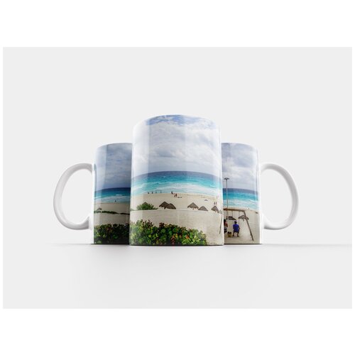 фото Кружка "пляж, канкун, мексика" 320 мл lotsprints