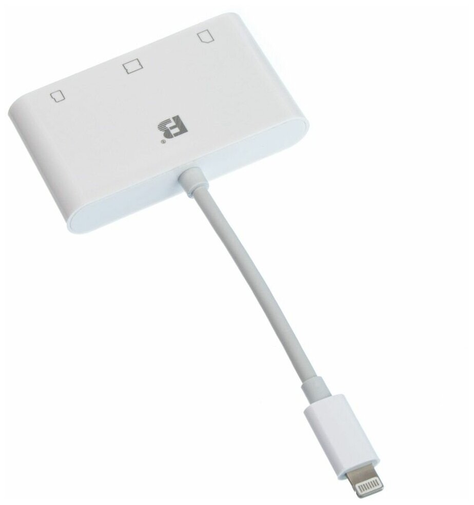 Кардридер FB OTG16 для устройств Apple Lightning - SD, Micro SD, CF