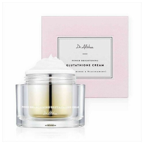 Крем для лица осветляющий Power Brightening Glutathione Cream, 50 мл крем для лица dr althea power brightening glutathione cream 50 мл