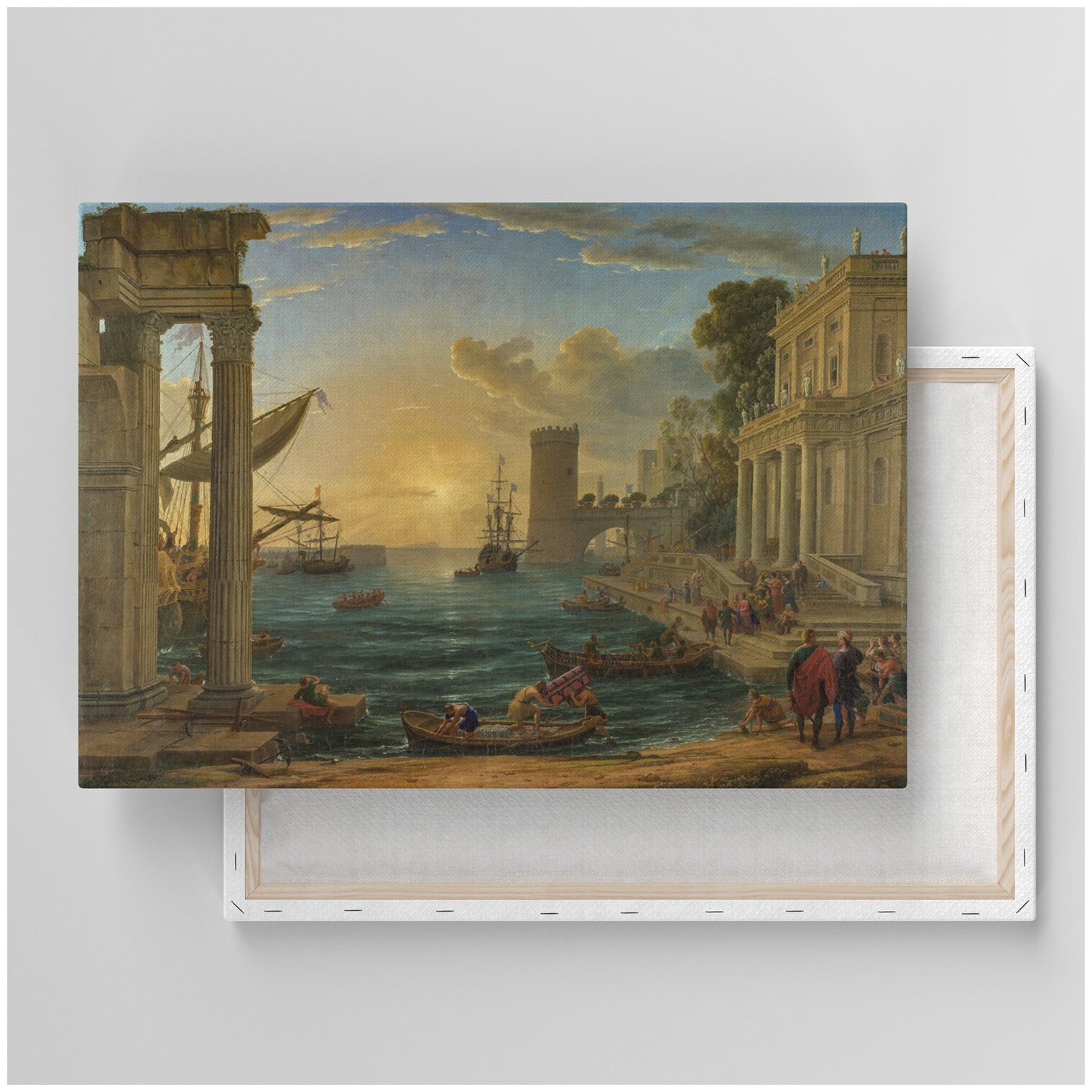 Клод лоррен ацис и галатея картина