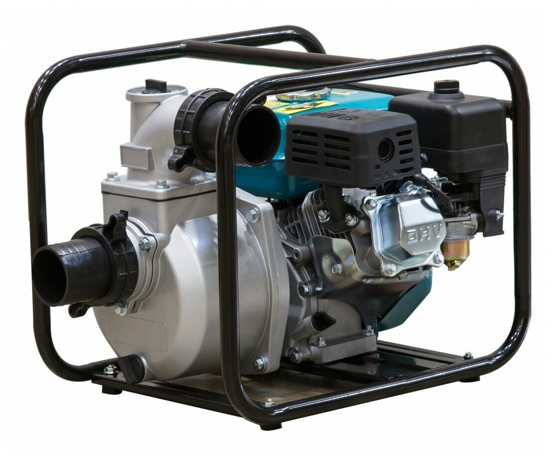Мотопомпа бензиновая ECO WP-1204C (для слабозагрязненной воды, 4,9 кВт, 1200 л/мин, 3") (WP-1204C) - фотография № 4