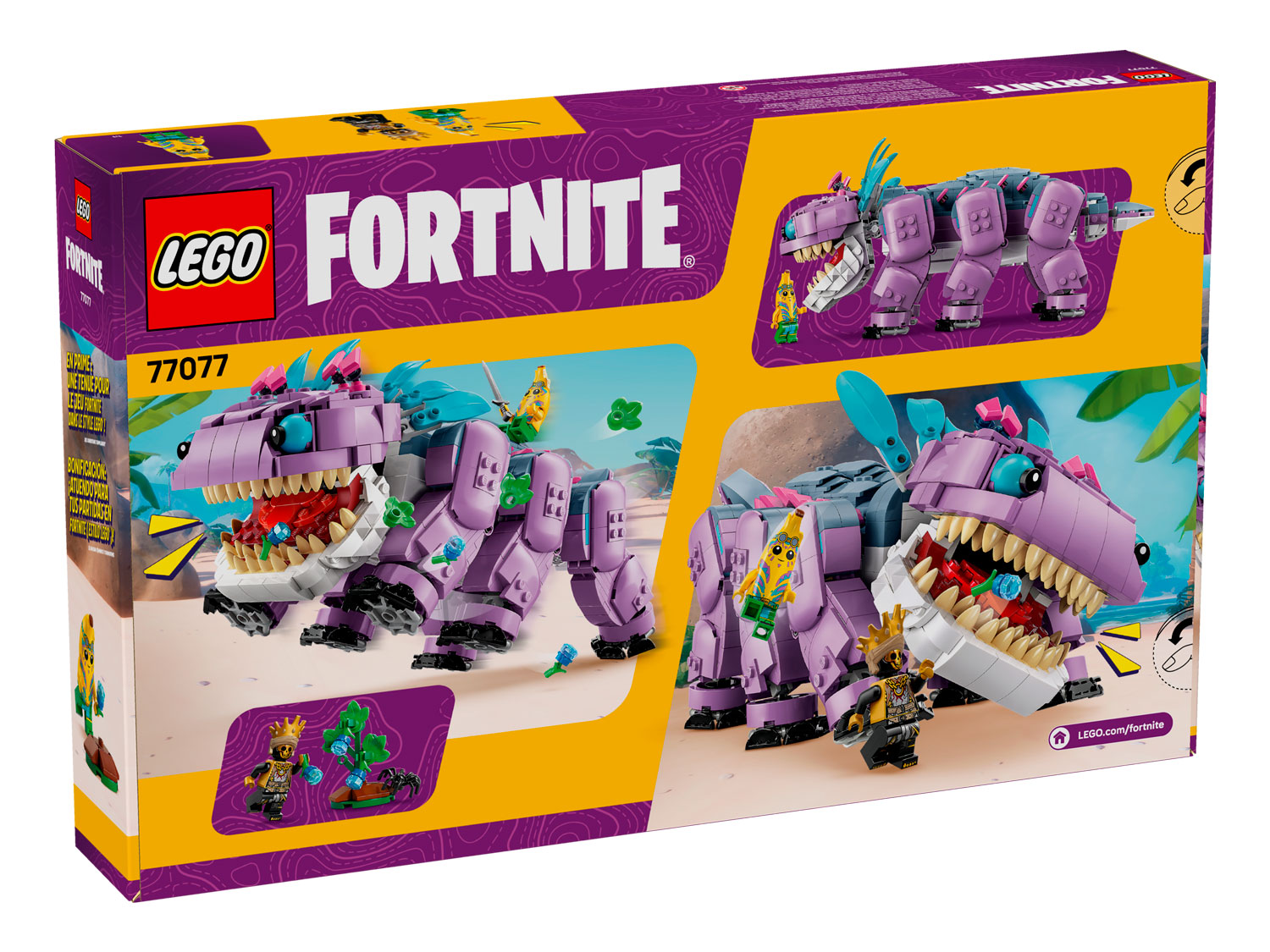 Конструктор LEGO Fortnite 77077 Кломбо, фиолетовый, 1084 дет. — фото 1