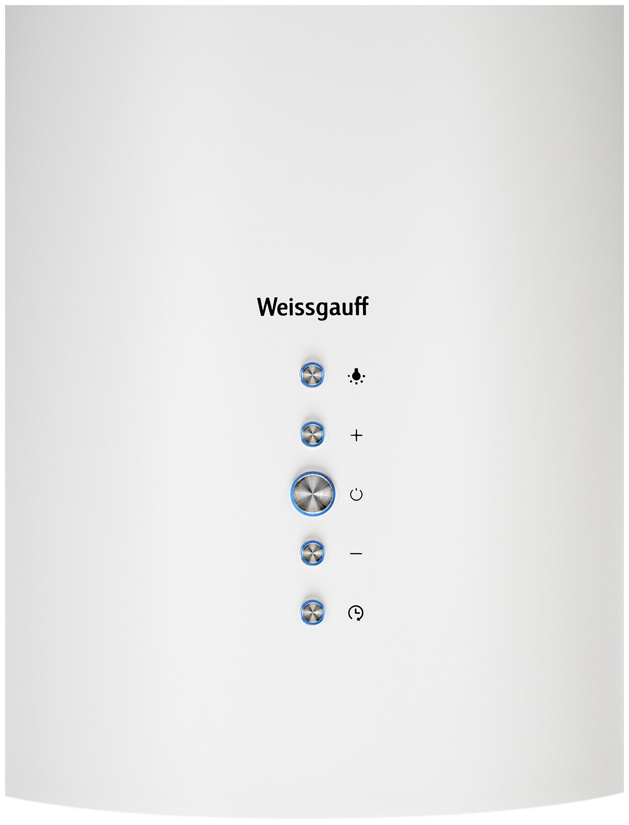 Вытяжка цилиндрическая пристенная Weissgauff Gracia WH - фотография № 6