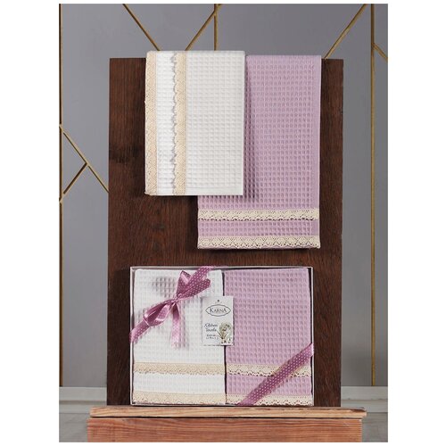 фото Karna кухонное полотенце kopenaki br20184 (40х60 см - 2 шт)