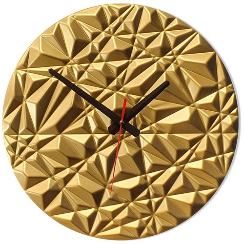 Настенные часы Nina дизайнерские объемный рельеф 35см