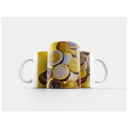 фото Кружка "монеты, деньги, валюта" 320 мл lotsprints