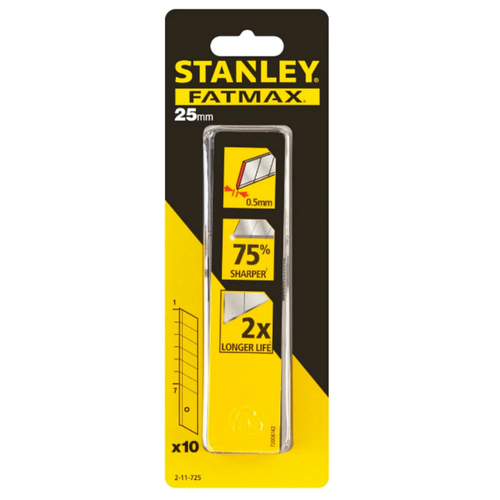 Лезвие для ножа Stanley 2-11-725 FatMax сегментированное 25-мм, 10шт.