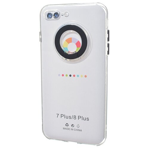 фото Чехол- накладка для iphone 7 (5.5) new ring tpu черный nl