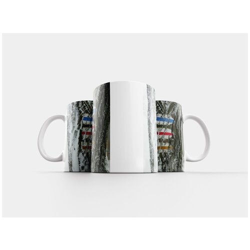 фото Кружка "указатель, зима, снег" 320 мл lotsprints