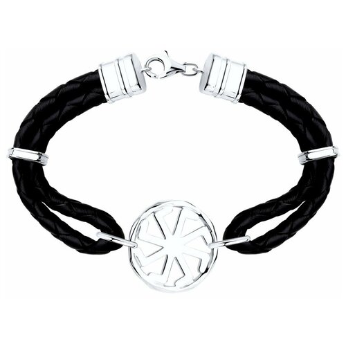 фото Браслет sokolov из серебра 94050934, размер 18 см