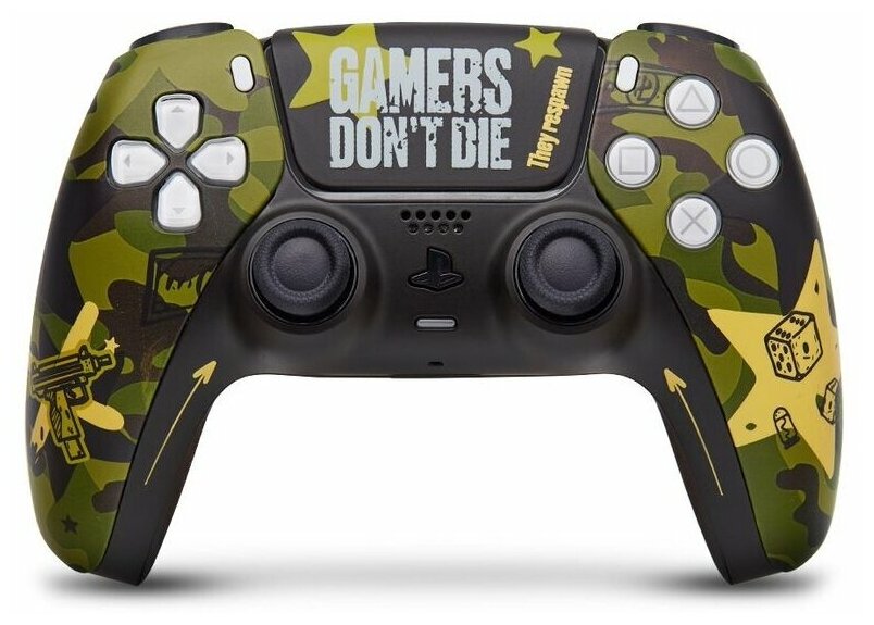 Кастомизированный беспроводной контроллер DualSense Гангстер RAINBO RBW-DS216