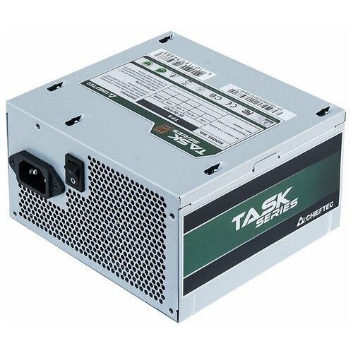 Блок питания Chieftec Task TPS-500S (ATX 2.3, 500W, 80 PLUS BRONZE, Active PFC, 120mm fan) Retail (TPS-500S)