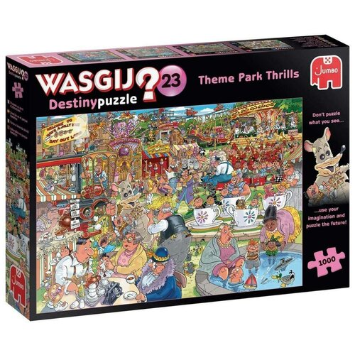Пазл Jumbo 1000 деталей: Вазгич судьбы. Парк острых ощущений (Wasgij Destiny)