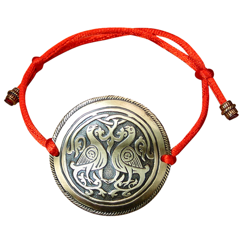 фото Sbormag браслет-шнурок «суздальские голуби». тиснение