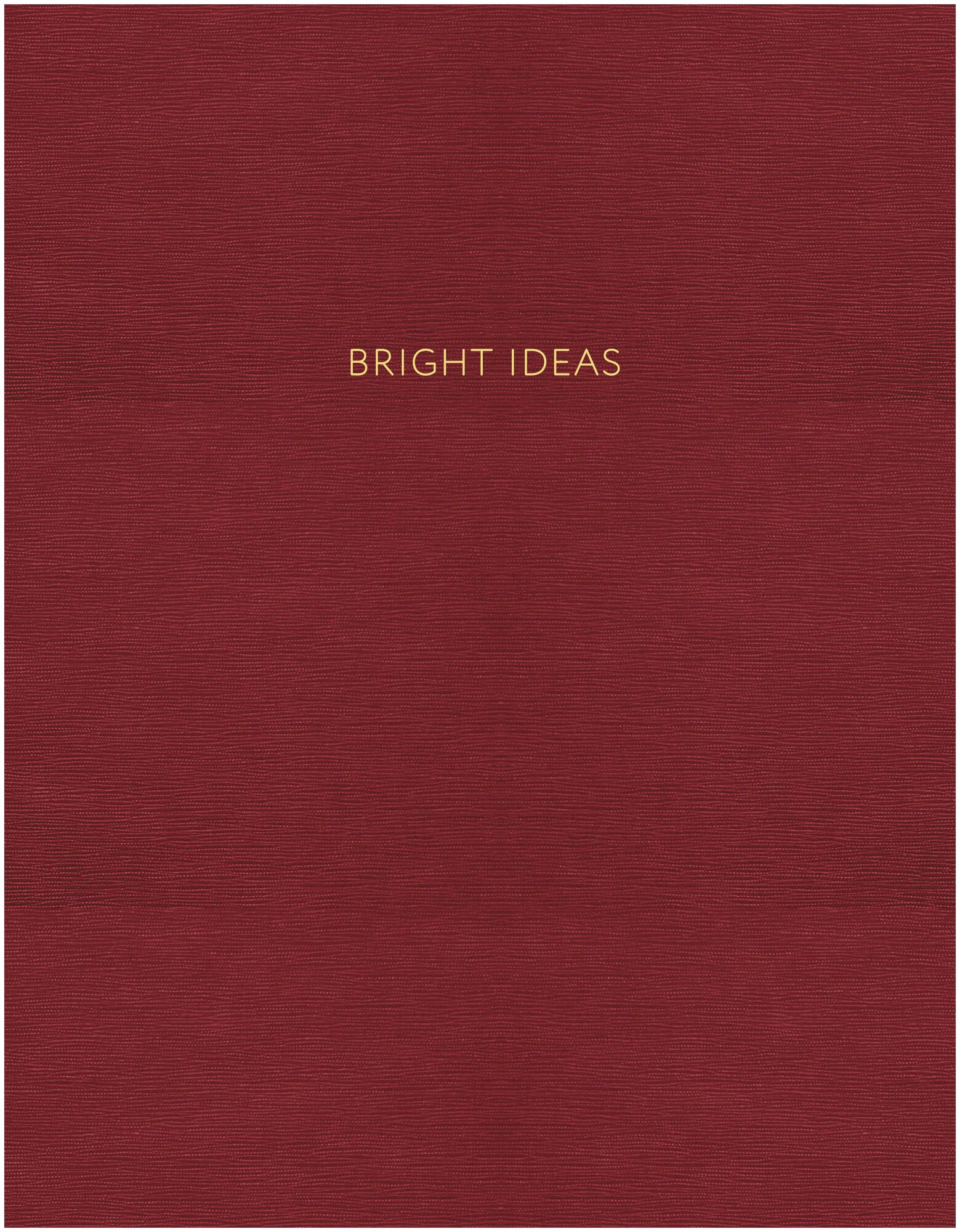 Блокнот "Bright Ideas" (96 листов, А5, в точку, красный) - фото №3