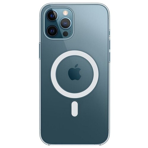 фото Чехол для apple iphone 12 pro max clear case with magsafe