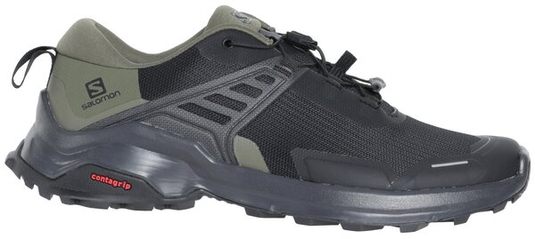 Кроссовки Salomon L41041200, демисезон/лето, треккинговые, анатомическая стелька, нескользящая подошва, укрепленный мысок